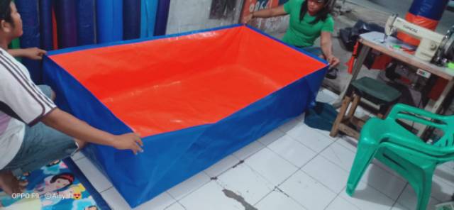 TERPAL KOLAM IKAN UKURAN 200X100X50  TYPE A12 KOREA.