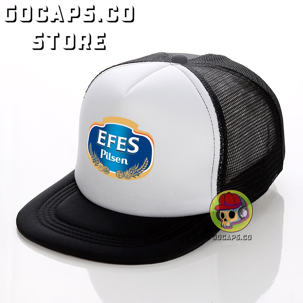 Efes / Beer /Topi Jaring Distro / Topi Jaring / Topi Distro Premium / Topi Pria / Topi Baseball / Snapback / Topi Snapback / Topi Snapback Jaring / Topi Kece Unisex / Gocaps