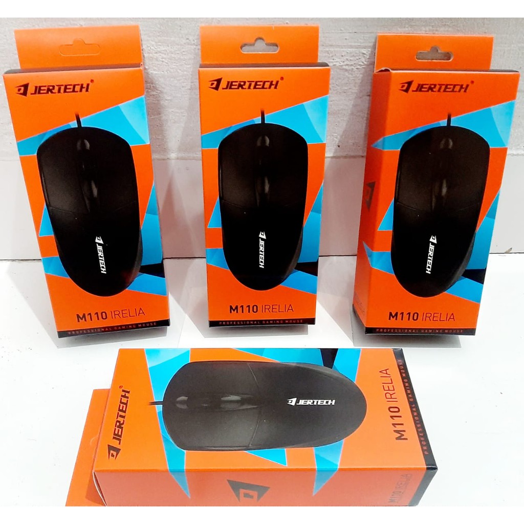 MOUSE JERTECH M110 IRELIA - NEW MOUSE WIRED LIMITED