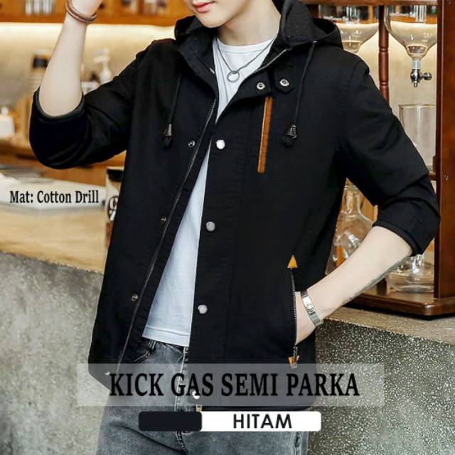 JAKET KICKGAS SEMI PARKA - JAKET SEMI PARKA - JAKET PARKA - JAKET KOREA