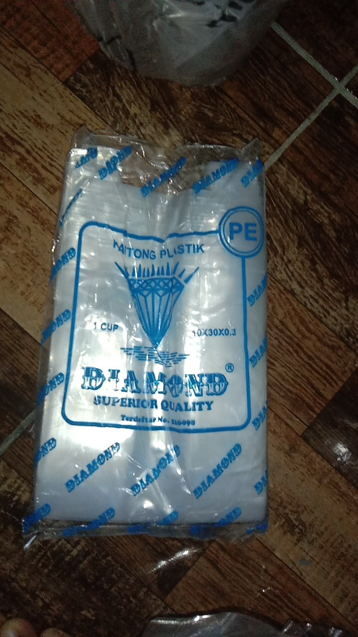 Kantok Kresek / Plastik Take Away Diamond