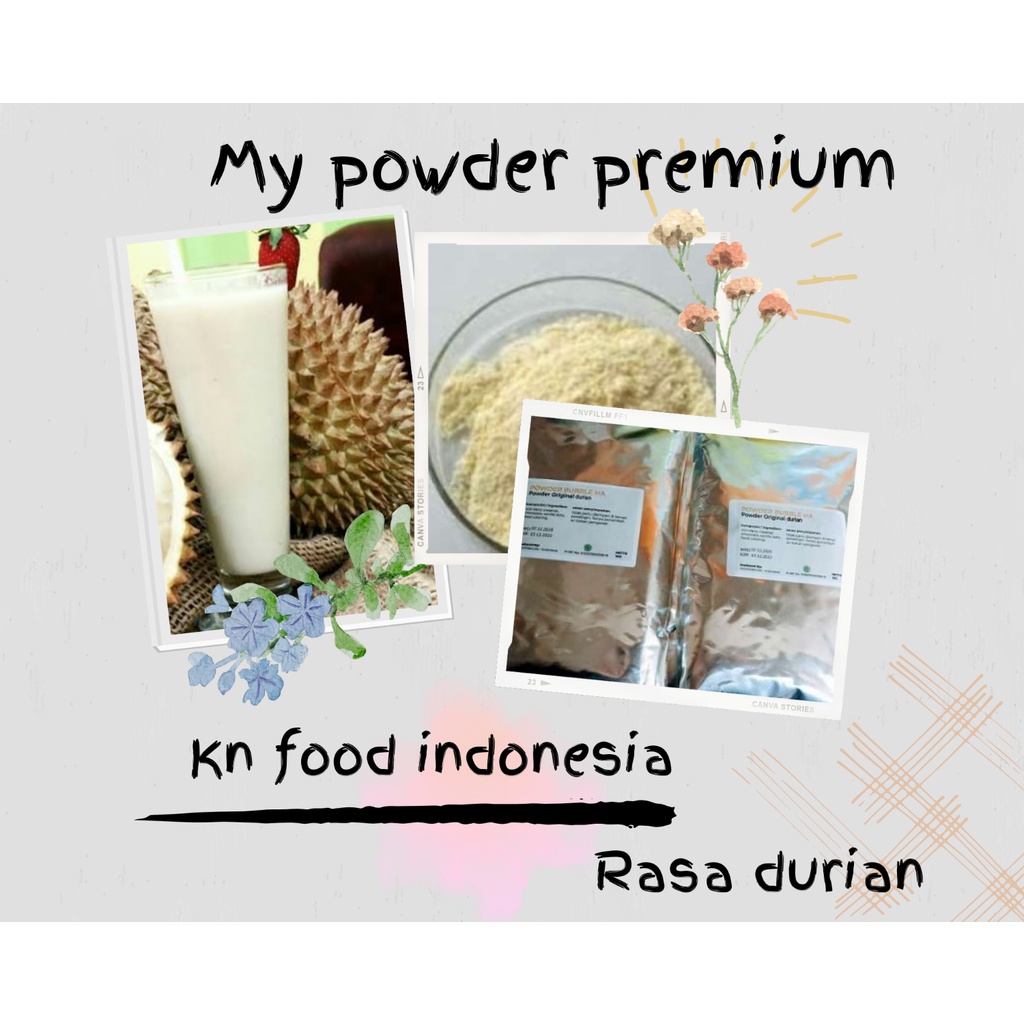

Premium Powder Rasa Durian - Premium Powder Rasa Durian.