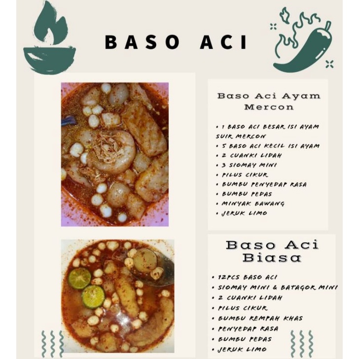 

Baso Aci Original