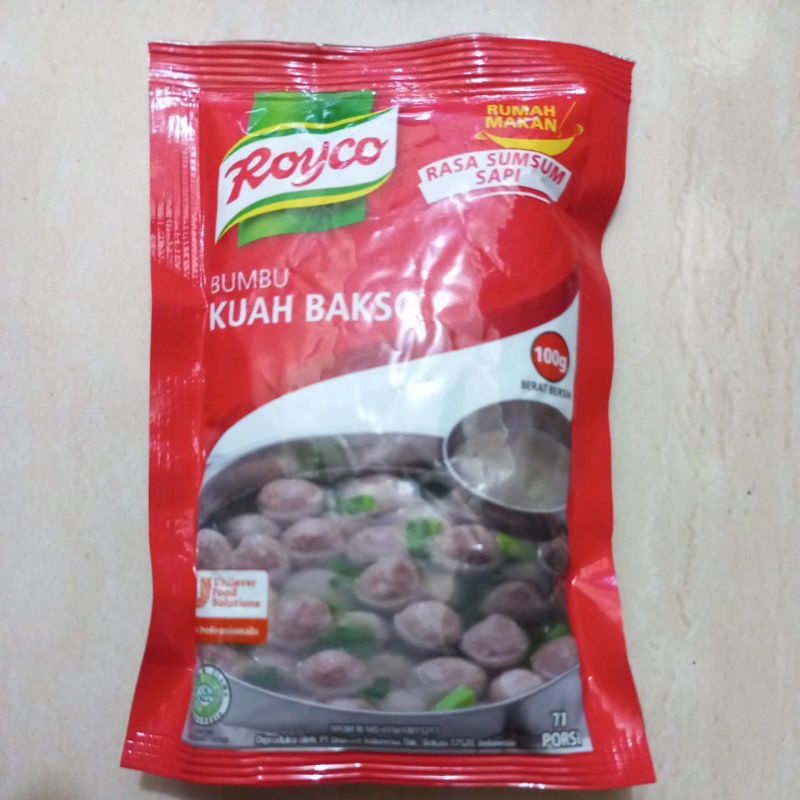 Jual Royco Bumbu Kuah Bakso 100g Shopee Indonesia