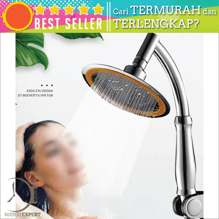 Bisa COD Kepala Shower Head High Pressure Rainfall Adjustable Water Saving 6 Inch - MROSSA 30LYH
