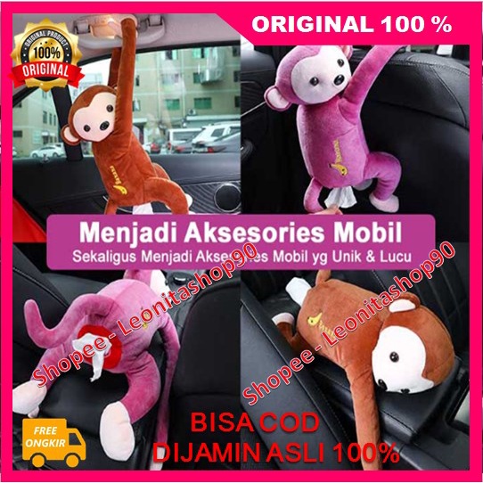 Kotak Tisu Monyet Unik Tempat Tisu Monyet Tissue Cover Monkey 100% ORIGINAL