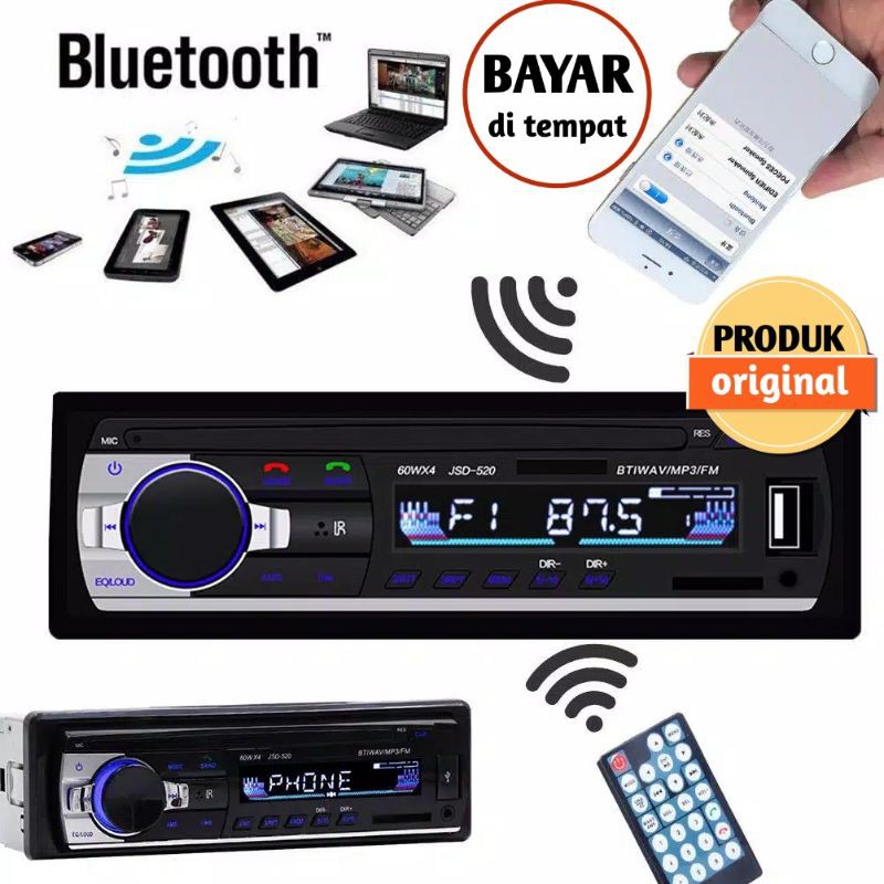 Amplifier mobil ampli mobil ampli mini ampli bluetooth ampli murah original bisa cod JSD-520