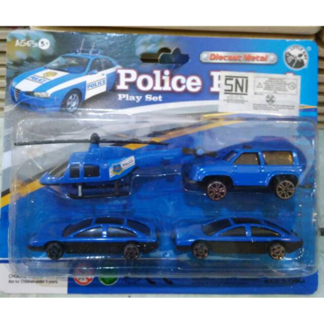Diecast Metal Police Patrol