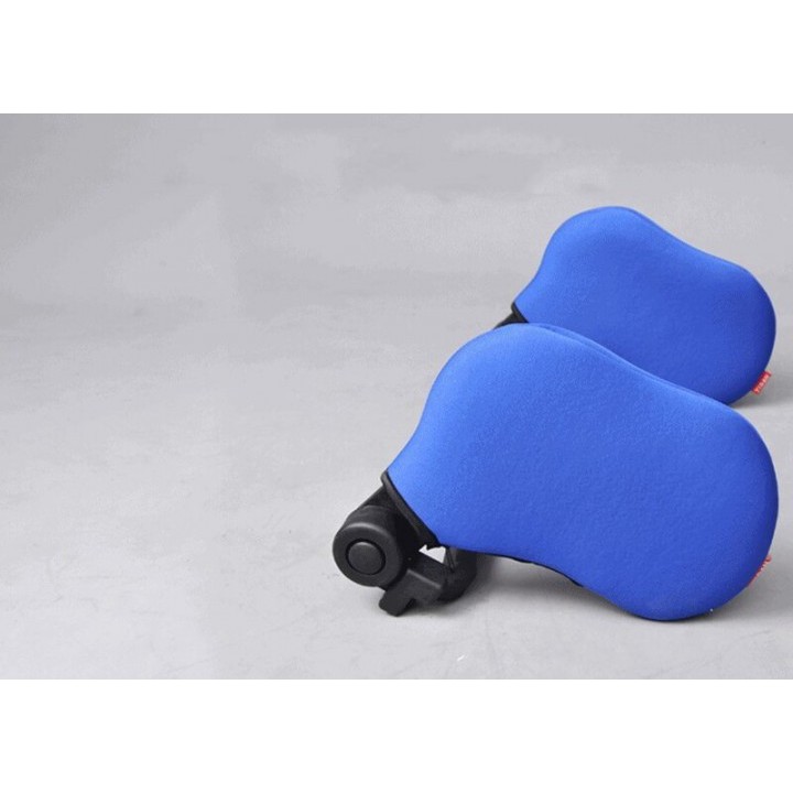 Colorful Travel Adjustable Car Seat Headrest Neck Side Cushion