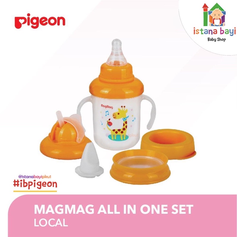 Pigeon Mag Mag All in 1 Training Cup - Botol minum Anak