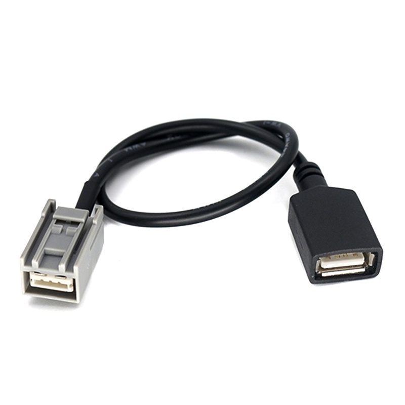 (LUCKID) Kabel ADAPTER USB AUX 2008 Onwards Untuk CIVIC JAZZ / CR-V ACCORD / CR-Z 09-13