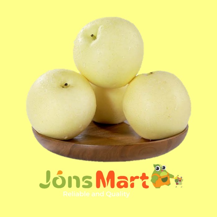 

JonsMart Buah Pear Golden Manis [KHUSUS INSTANT DAN SAMEDAY]