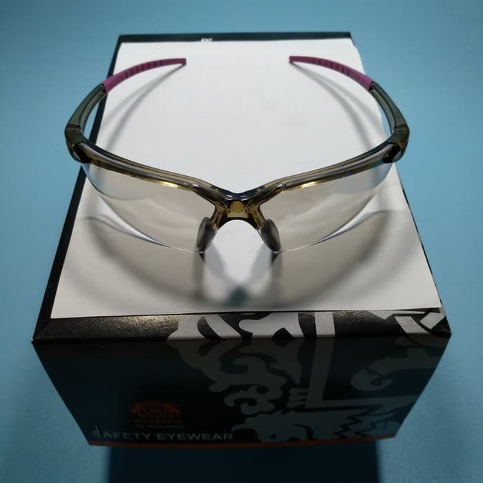 kacamata king ky 733 clear silver safety king