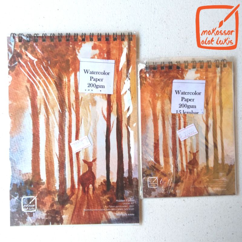 

watercolor pad, buku cat air