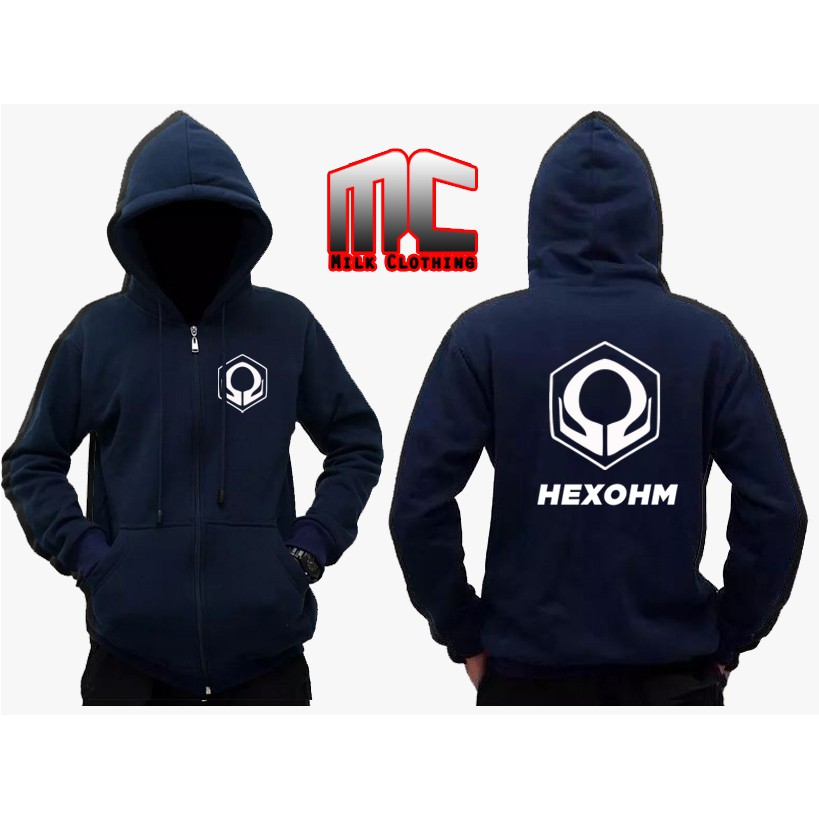 Hoodie Zipper Hexom Vape mod - Milk Clothing