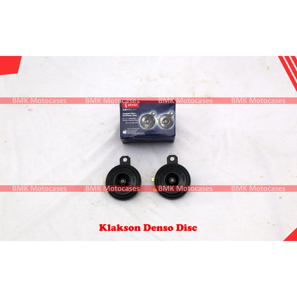 Klakson Denso Stereo Set 2pcs High Low Double Disc Mobil Motor Original Klakson Denso