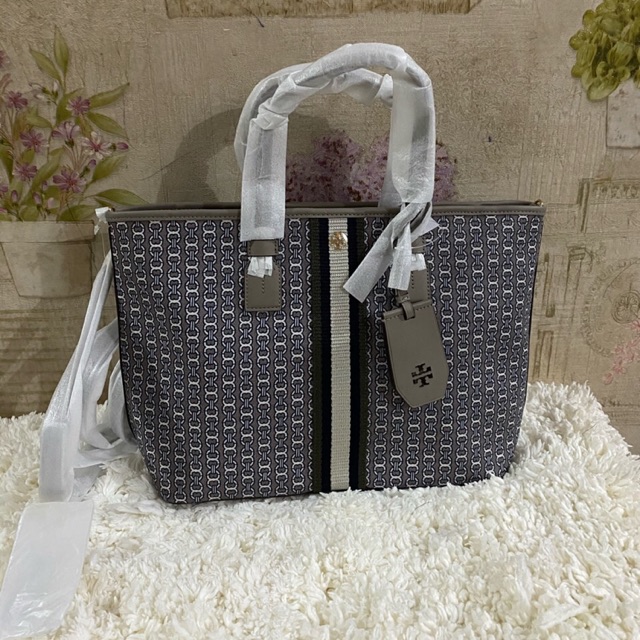 TORY BURCH GEMINI BLACK MEDIUM