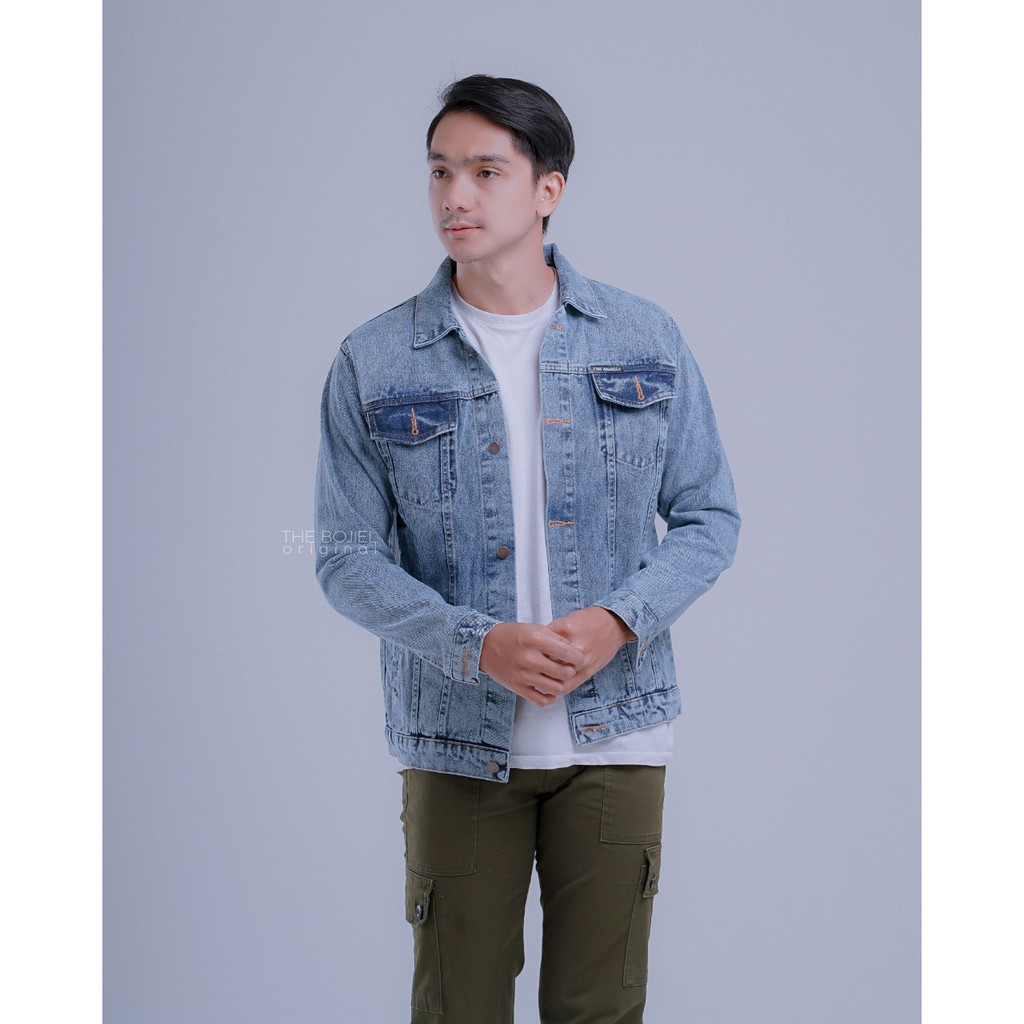The Bojiel Jaket Sparta Jeans Wash