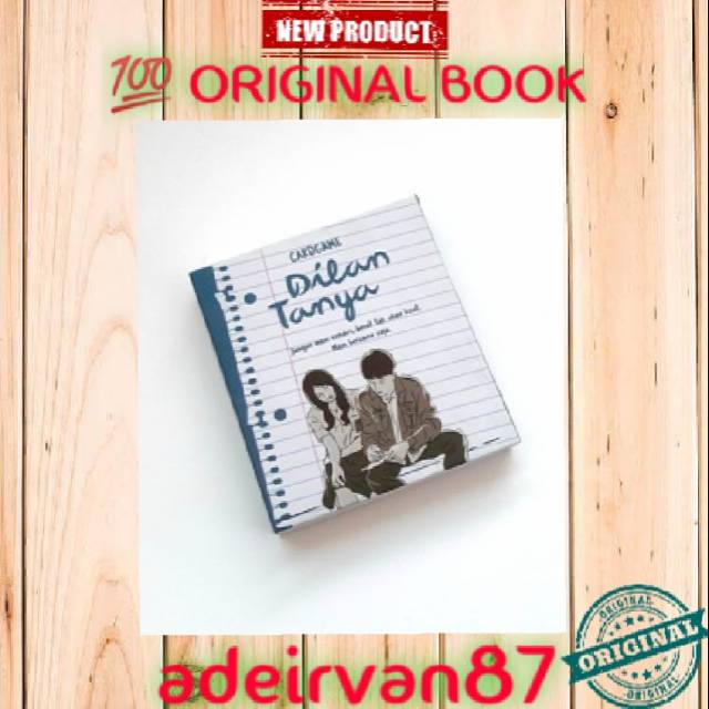 CARD GAME DILAN TANYA (Kartu Dilan) BY PIDI BAIQ