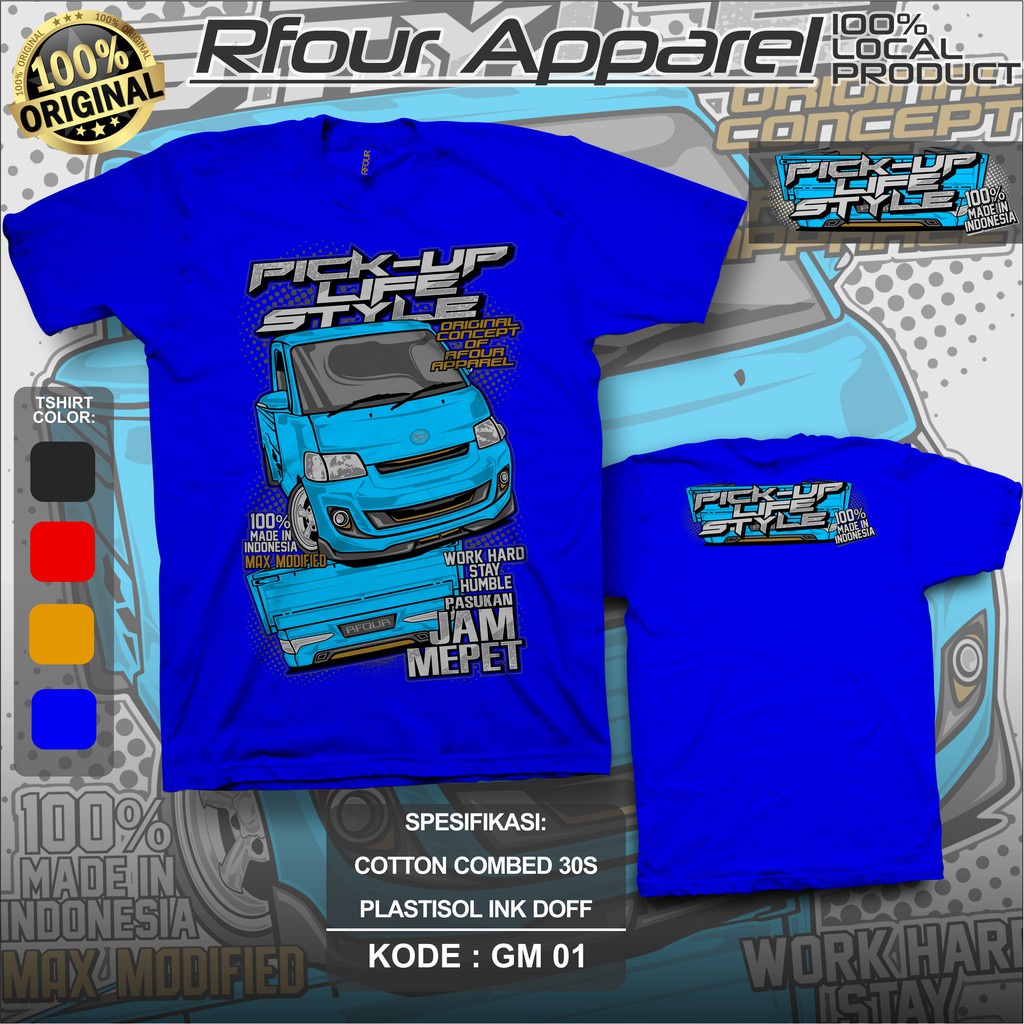 ✸❉▲GROSIR KAOS PICK UP/GM 01/KAOS GRAND MAX/KAOS KATUN/KAOS DISTRO/KAOS KATA/KAOS OBLONG