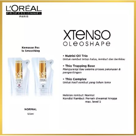 [BUY2GET1] Loreal Prof Xtenso OleoShape Mini Kit Smoothing