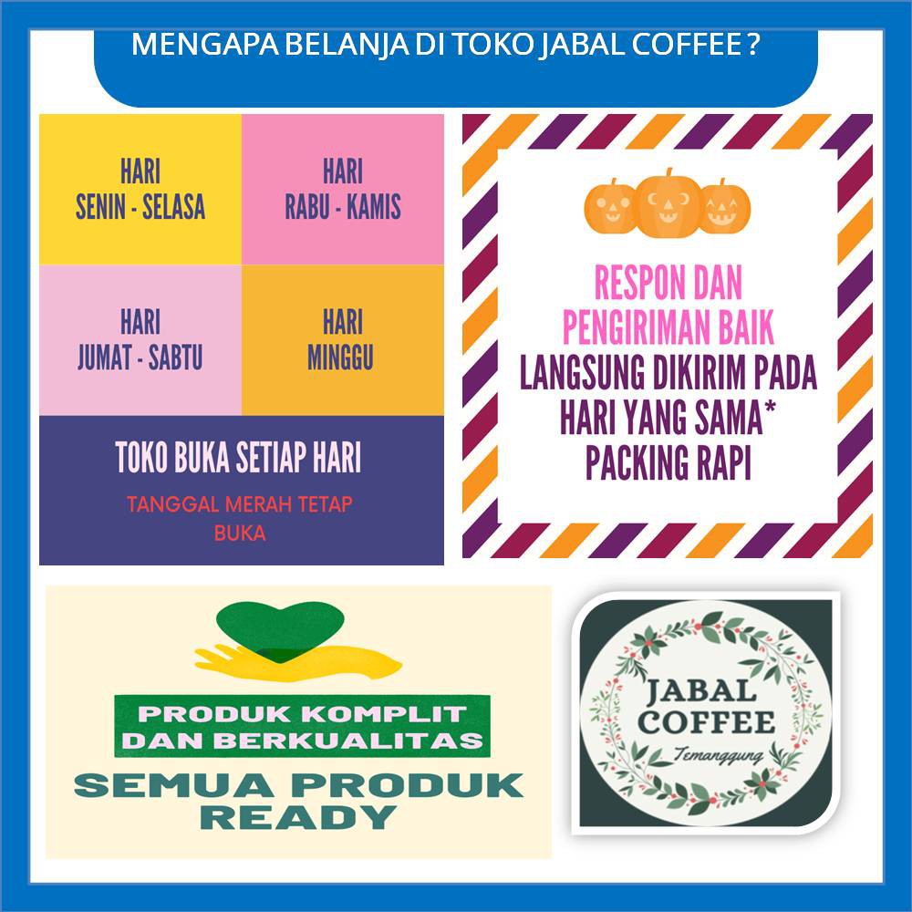 Kopi Sangrai Roasted Robusta Semi Natural Jabal Coffee Kopi Temanggung