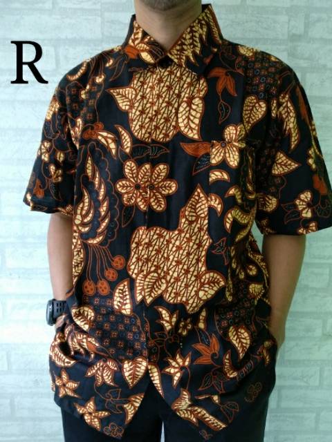 kemeja hem batik jumbo motif jogjaan