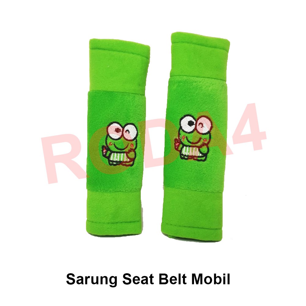 Sarung Tali Sabuk Pengaman Mobil Seat Belt Motif Kerroppi