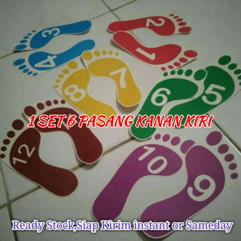 

STIKER TAPAK KAKI TANGAN MOTORIK ANAK