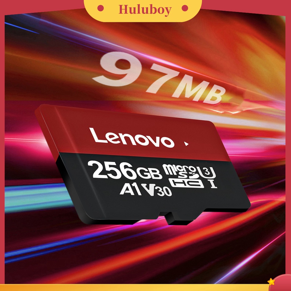 (Huluboy) Lenovo Memory Card X-rays-Resistant Anti Air Usb 3.0 128 / 256 / 512GB Untuk MP3 / MP4