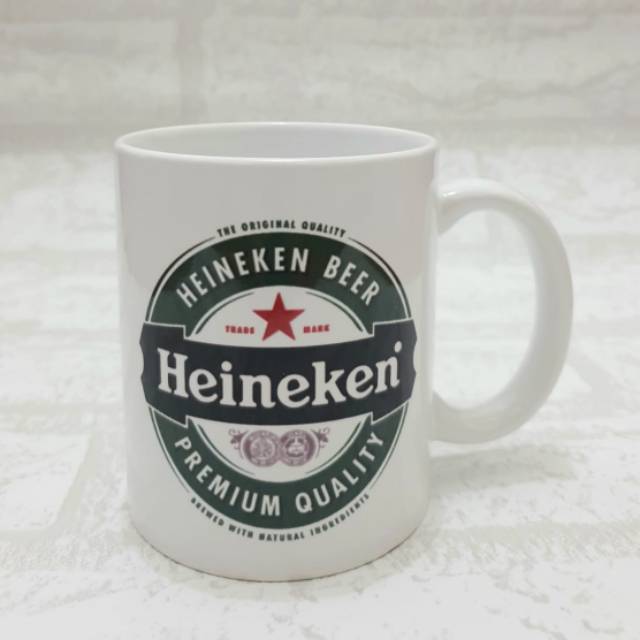 Gelas Mug Motif Heineken