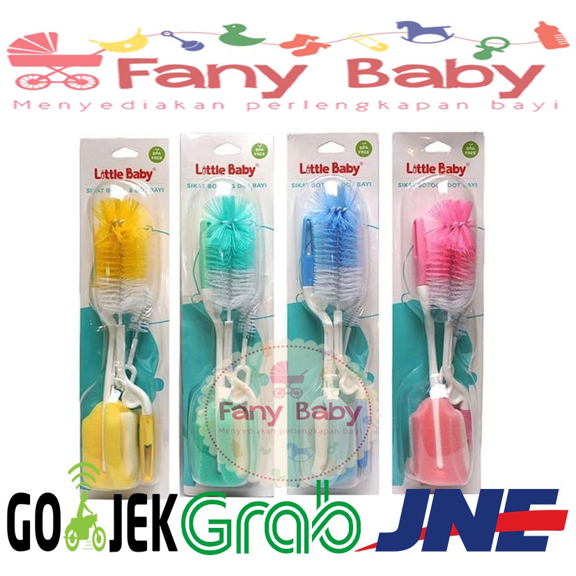 LITTLE BABY SIKAT BOTOL &amp; DOT BAYI 3 IN 1