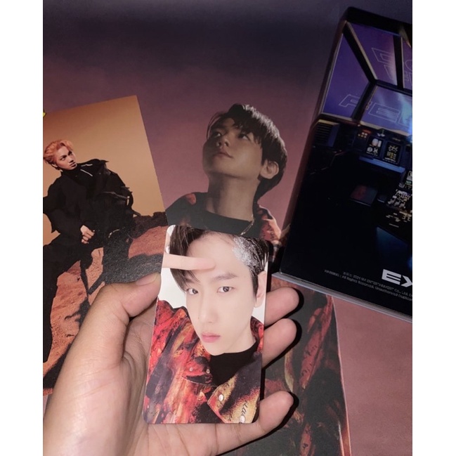 ROLLED POSTER EXO BAEKHYUN DON’T FIGHT THE FEELING