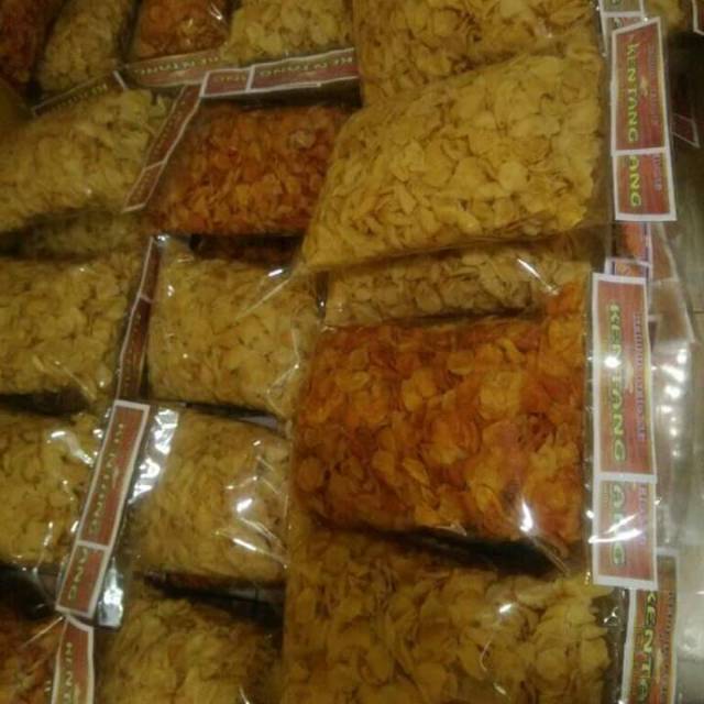 

KERIPIK KERANG CAP KENTANG RENYAH DAN GURIH250GR