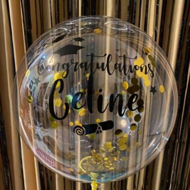 CUSTOM STICKER BALON  harga  per cm Shopee Indonesia 