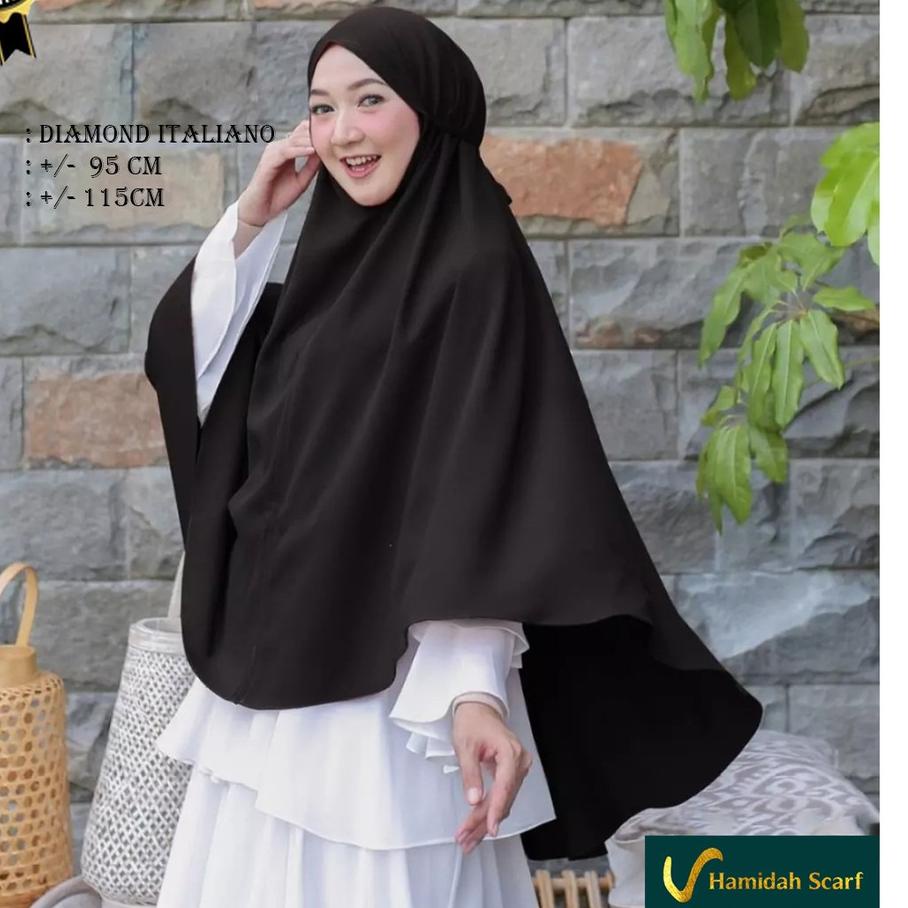 BERGO MARYAM JUMBO DIAMOND HIJAB MARYAM XL BERGO MARYAM KERUDUNG MARYAM SIZE(XXL)