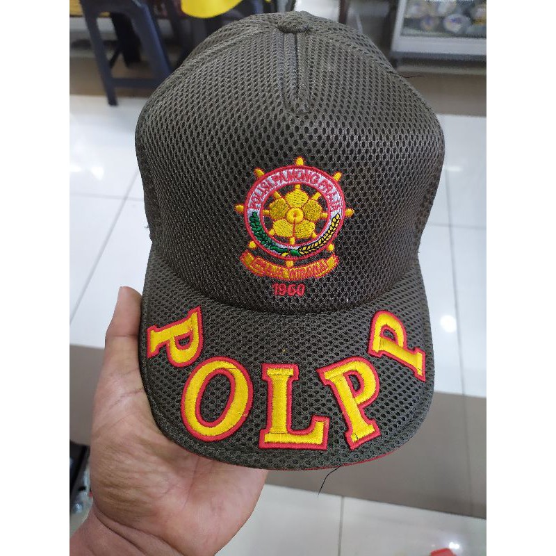 TOPI POLPP hijau jaring