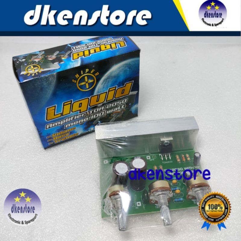 Kit Power Ampli Liquid Tda2050 Mono CT sniper