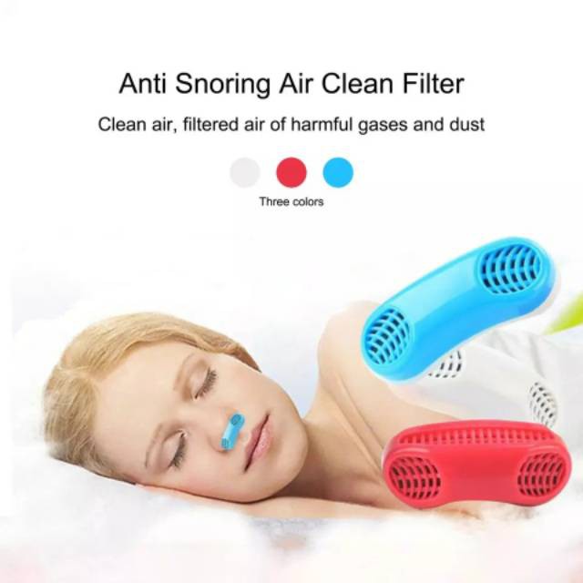 ANTI SNORE DENGKUR  2 IN 1 ANTI SNORING DEVICE ALAT ANTI NGOROK DENGKUR MENDENGKUR