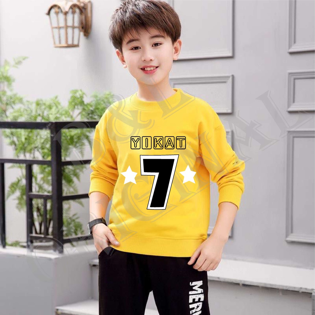 BS/COD//BAJU KAOS KIDS YIKAT /BAJU ANAK ANAK FASHION/ANAK GOOD QUALITY