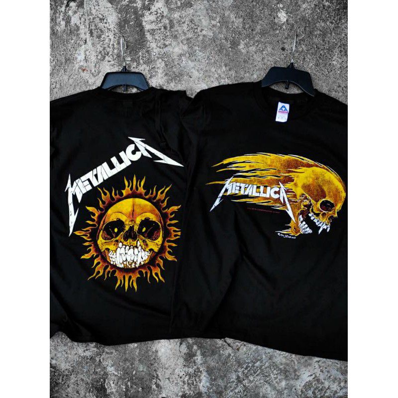 METALLICA FLAMINGSKULL tag AAA