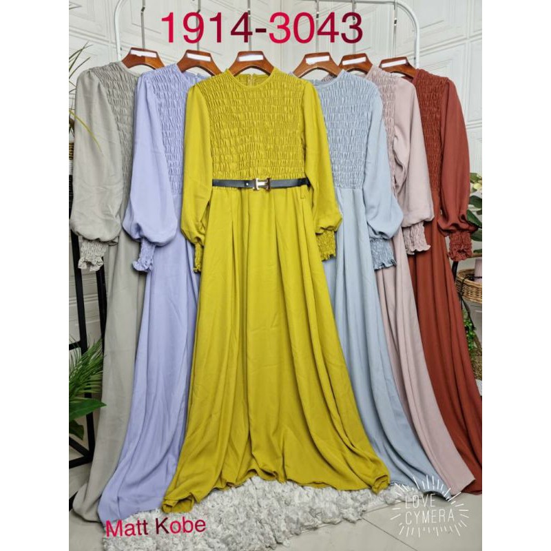 Gamis/dress smoke 1914-3043 by cocoyu