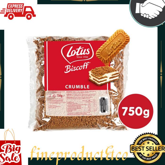 

LOTUS BISCOFF CRUMBLE 750GR / REMAHAN BISKUIT BISCOFF - 750G