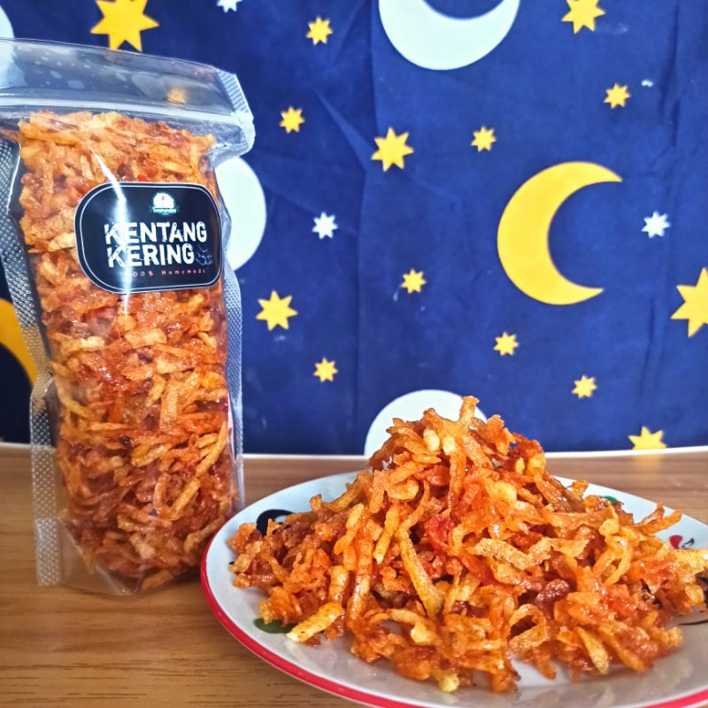 

KENTANG KERING MUSTOFA / KENTANG MUSTOFA 100Gr PEDAS MANIS