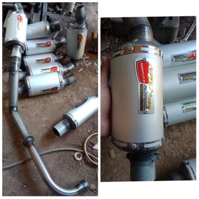 KNALPOT CLD RODRACE JUPITER VEGA SMASH BEAT MIO DRAG RODRACE BOREUP C3 C7 MONSTER WRX KAWAHARA bulet