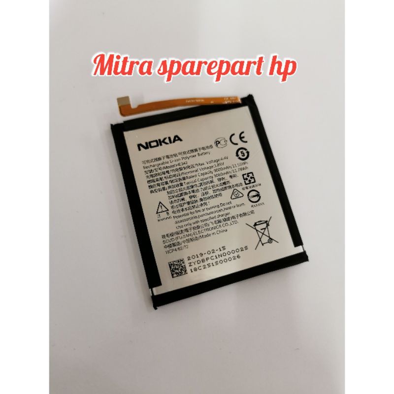 BATERAI BATERE BATTERY NOKIA 6.1 PLUS NOKIA X6 HE342 HE-342 ORIGINAL