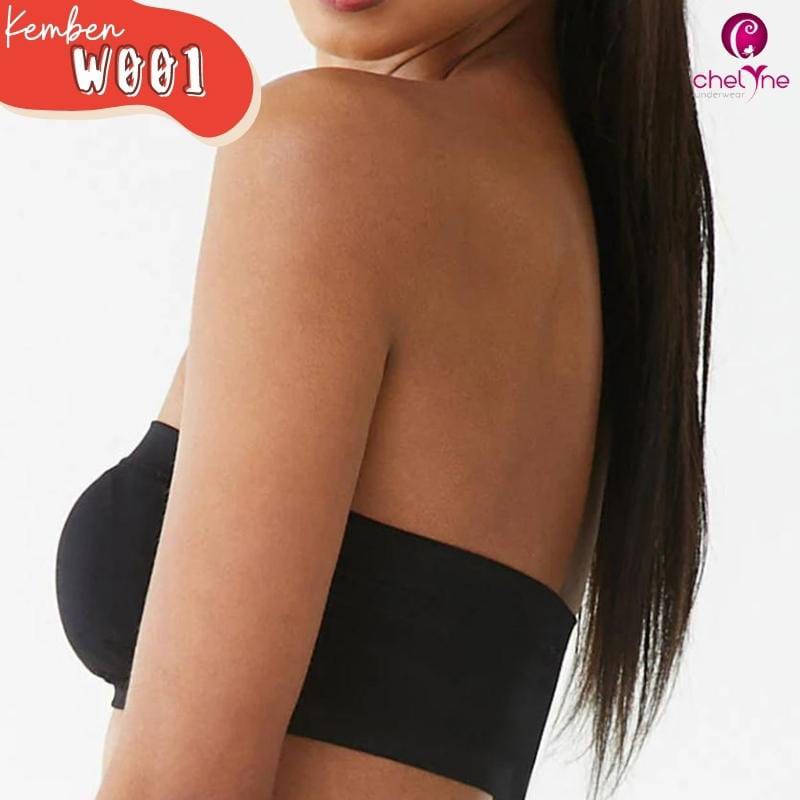 Chelyne Kemben Daleman Tanpa Busa W001 / W002 Bahan Seamless Rajut