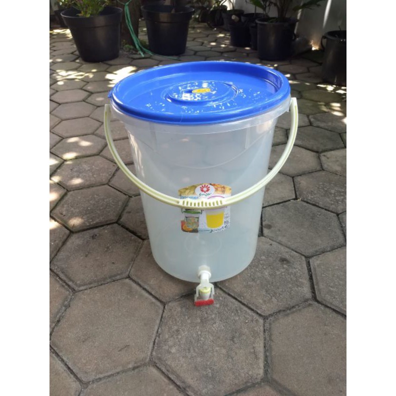 dispenser kran ember/ toples kran cuci tangan 26 liter