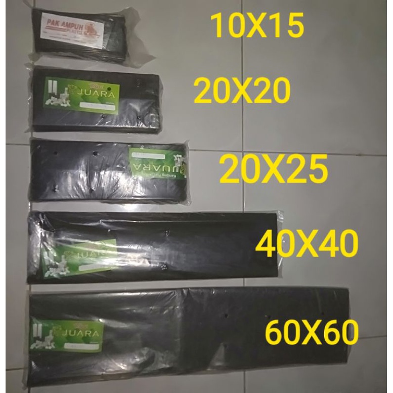 Polybag Murah Polybag Berkualitas Polybag Tebal Polybag Awet  Polybag Tahan Lama