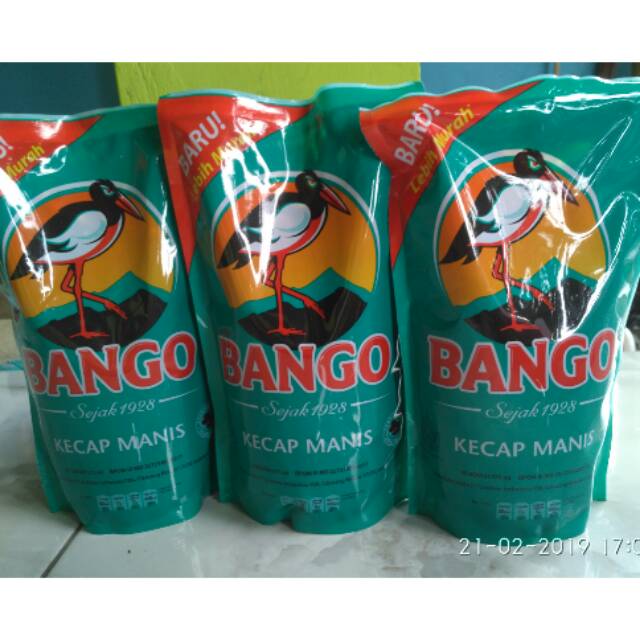 

BANGO Kecap Manis Kemasan Pouch 545ml